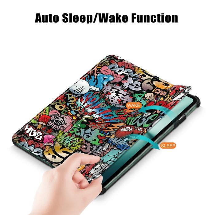 Bild 4,  OnePlus Pad Fodral Tri-Fold Graffiti - Teknikhallen.se