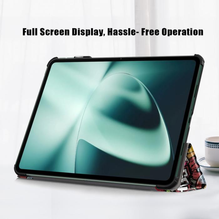 Bild 5,  OnePlus Pad Fodral Tri-Fold Graffiti - Teknikhallen.se