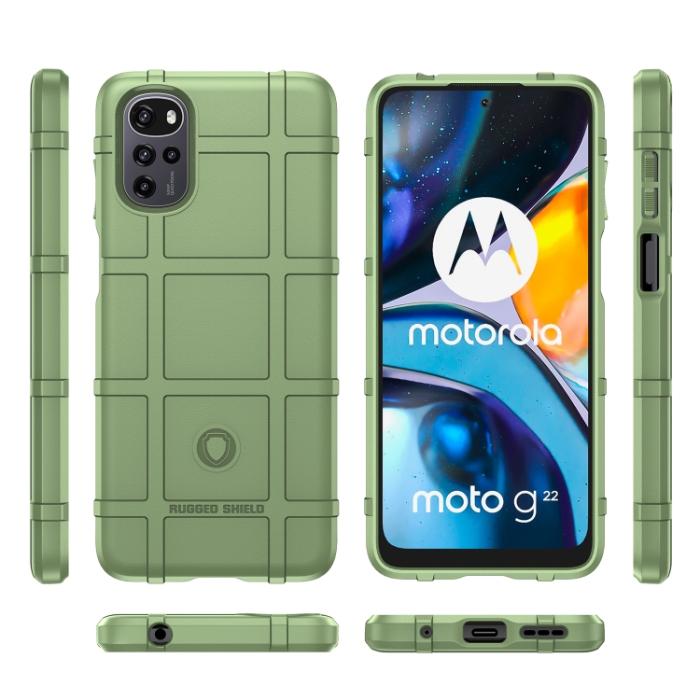 Bild 2,  Motorola Moto G22 Skal Robust Grön - Teknikhallen.se