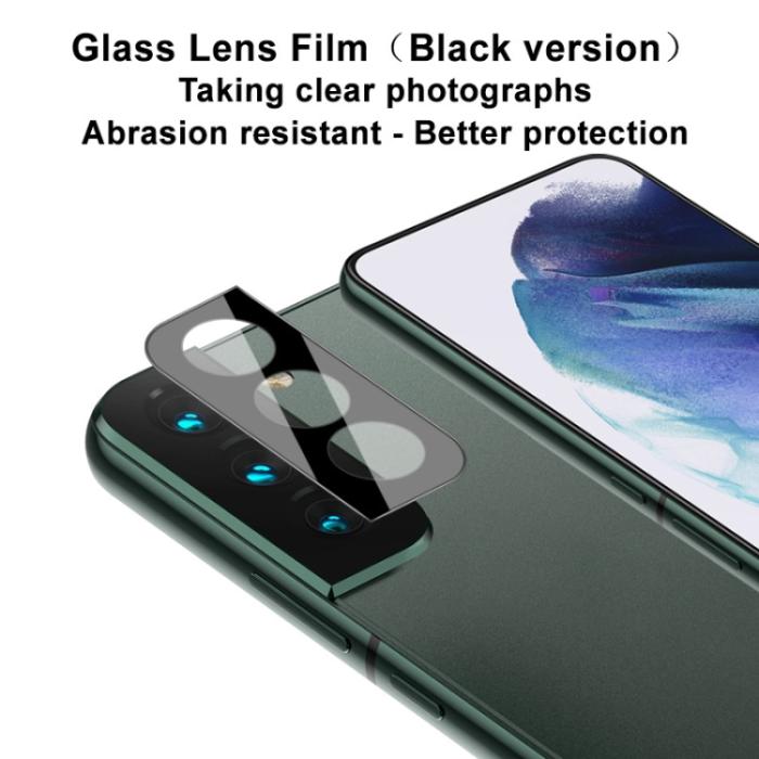 Bild 4, IMAK IMAK Samsung Galaxy S22 / S22 Plus Linsskydd Härdat Glas Svart - Teknikhallen.se