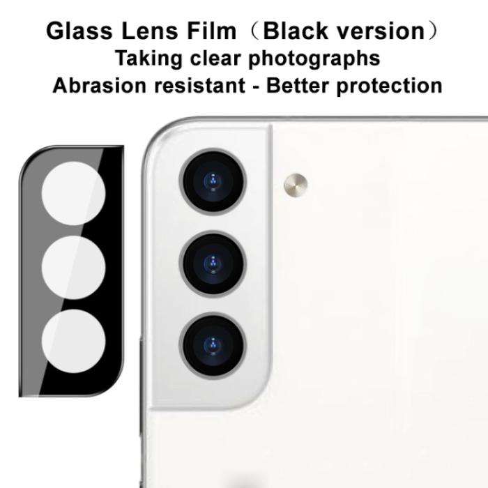Bild 5, IMAK IMAK Samsung Galaxy S22 / S22 Plus Linsskydd Härdat Glas Svart - Teknikhallen.se