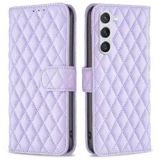  Samsung Galaxy S23 Fodral Diamond Textur Lila - Teknikhallen.se