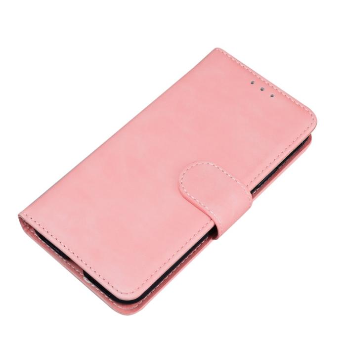 Bild 4,  Xiaomi Redmi 9C Fodral Läder Ljus Rosa - Teknikhallen.se