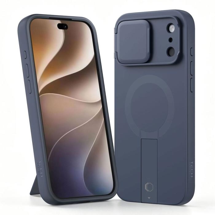Bild 2, Tech-Protect Tech-Protect iPhone 18 Pro / 17 Pro Skal MagSafe Kevlar Aura - Teknikhallen.se