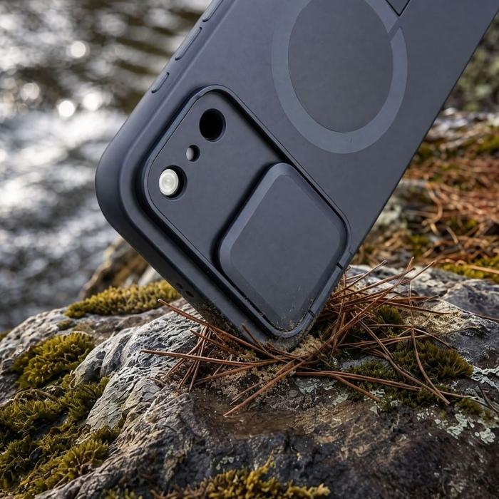 Bild 4, Tech-Protect Tech-Protect iPhone 18 Pro / 17 Pro Skal MagSafe Kevlar Aura - Teknikhallen.se