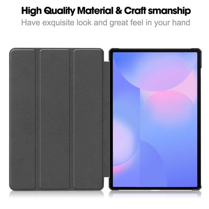 Bild 2,  Samsung Galaxy S10 FE Plus Fodral Tri-Fold Peach Blossom - Teknikhallen.se