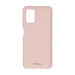 Onsala ONSALA Samsung Galaxy A03s Mobilskal Silikon Sand Rosa - Teknikhallen.se