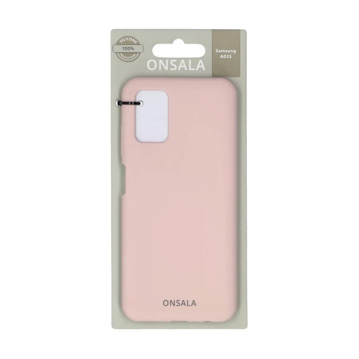Bild 2, Onsala ONSALA Samsung Galaxy A03s Mobilskal Silikon Sand Rosa - Teknikhallen.se