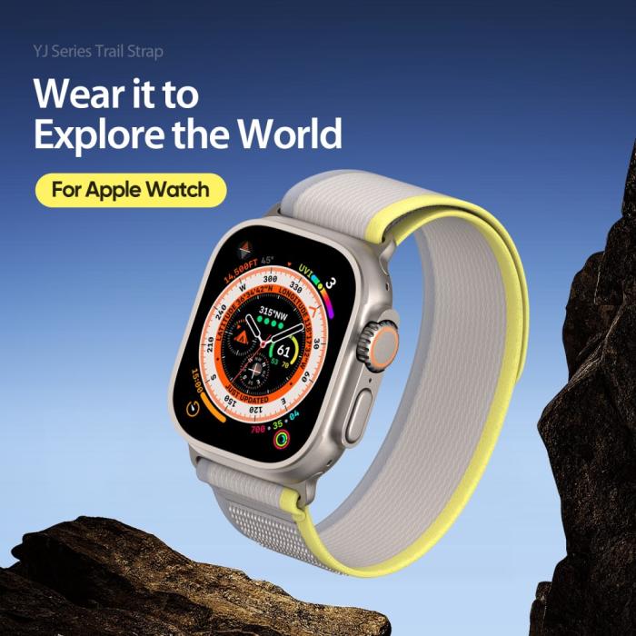 Bild 3, DUX DUCIS DUX DUCIS Apple Watch 38/40/41/42 mm mm Armband Sport Nylon Loop - Teknikhallen.se
