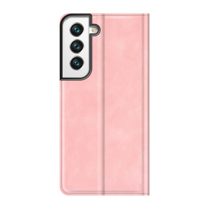 Bild 3,  Samsung Galaxy S22 Plus Fodral Flip Silkeslent Ljus Rosa - Teknikhallen.se
