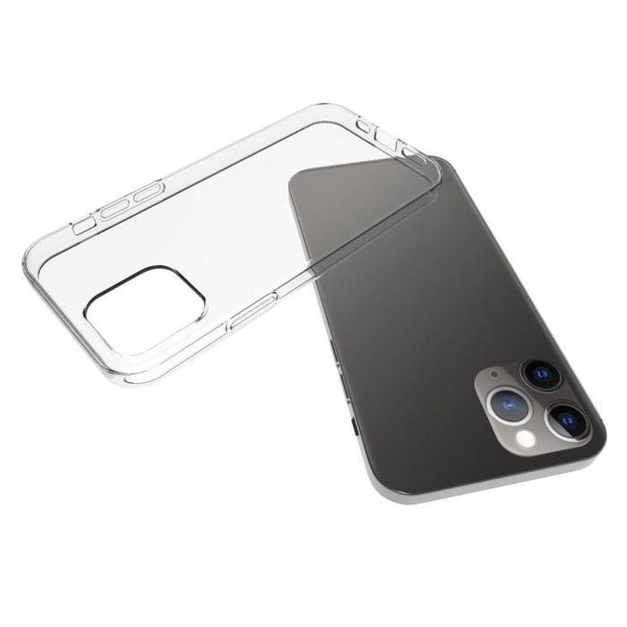 Bild 4,  iPhone 12 / 12 Pro - TPU Skal Transparent - Teknikhallen.se