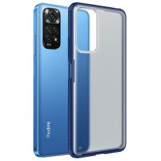  Xiaomi Redmi Note 11 4G Skal Armor Hybrid Matt Bl&aring; - Teknikhallen.se