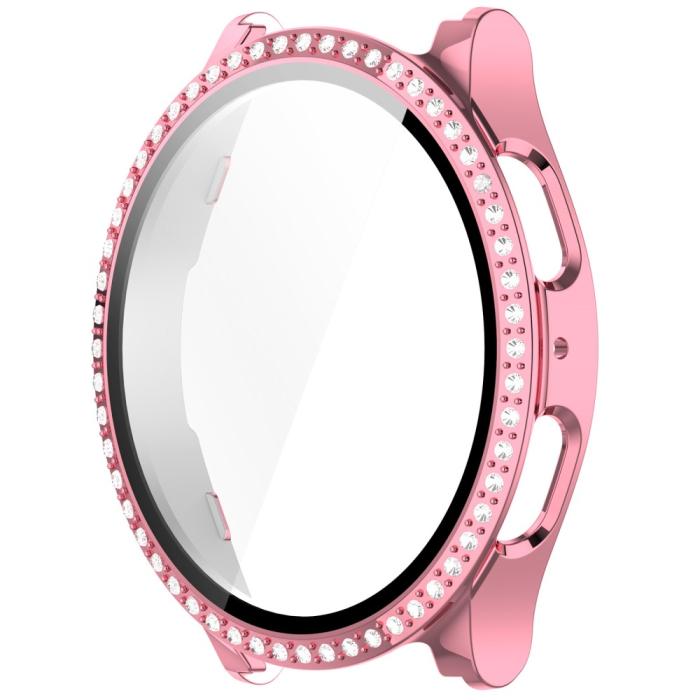 Bild 4,  Galaxy Watch 7 44 mm Skal Med Skärmskyddd Strass Rosa - Teknikhallen.se