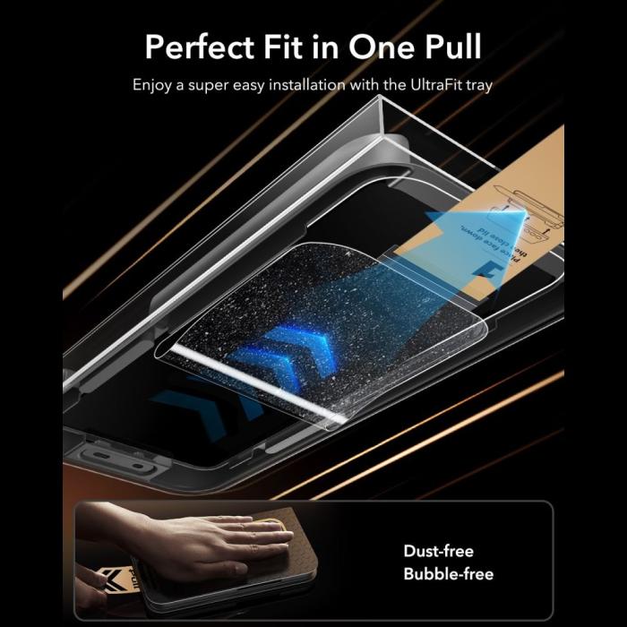 Bild 6, ESR ESR Galaxy S26 Ultra Skärmskydd UltraFit Armorite Pro Härdat Glas - Teknikhallen.se