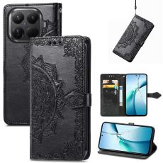  Xiaomi 17T Fodral L&auml;der Mandala Svart - Teknikhallen.se