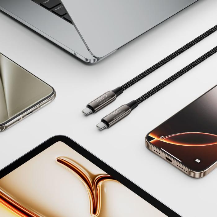 Bild 5, Tech-Protect Tech-Protect 2m 240W/QC4.0 PD USB-C-USB-C Kabel UltraBoost - Teknikhallen.se