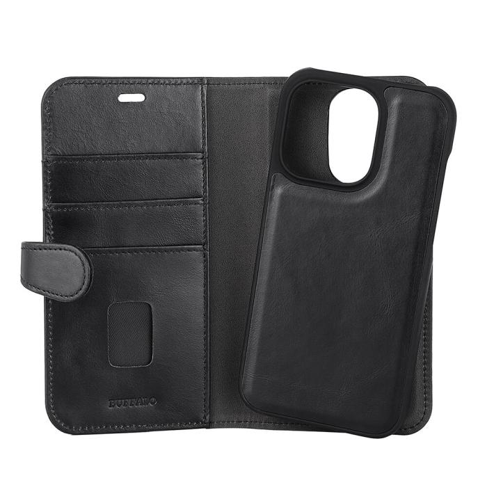 Bild 5, Buffalo Buffalo iPhone 14 Pro Fodral 2in1 Magnet / Skal Svart - Teknikhallen.se