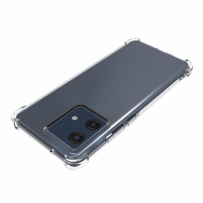 Bild 4,  Motorola Edge 40 Neo 5G Skal Shockproof TPU Transparent - Teknikhallen.se