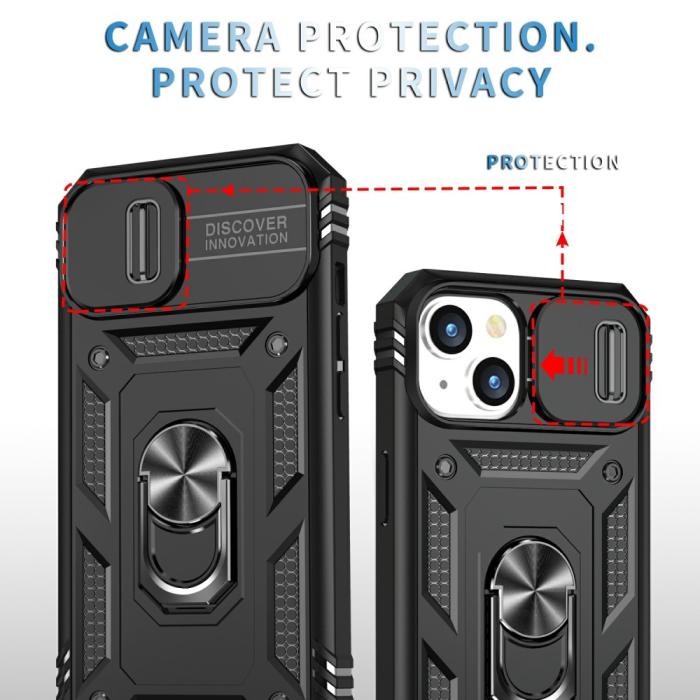 Bild 6,  iPhone 15 Skal CamShield Armor Ring Svart - Teknikhallen.se