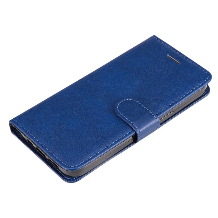 Bild 5,  Samsung Galaxy S23 Plus Fodral Läder Blå - Teknikhallen.se