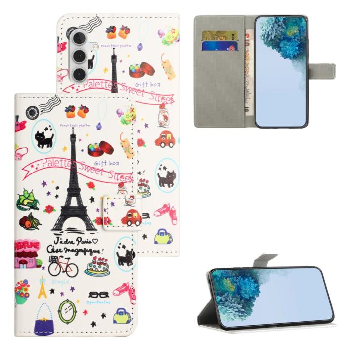 Bild 6,  Samsung Galaxy S24 Fodral Med Tryck Paris - Teknikhallen.se
