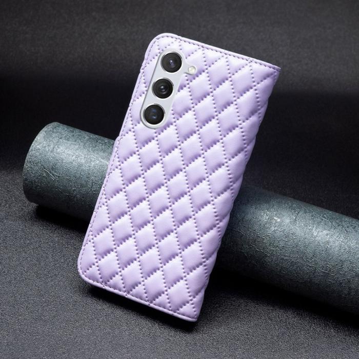 Bild 5,  Samsung Galaxy S23 Fodral Diamond Textur Lila - Teknikhallen.se