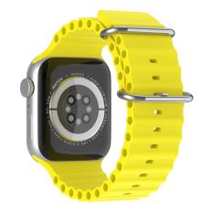 ColorPop Apple Watch 42/44/45/46/49 mm Armband Ocean Wave Gul - Teknikhallen.se
