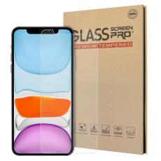  iPhone 12 / 12 Pro - Sk&auml;rmskydd i H&auml;rdat Glas - Teknikhallen.se