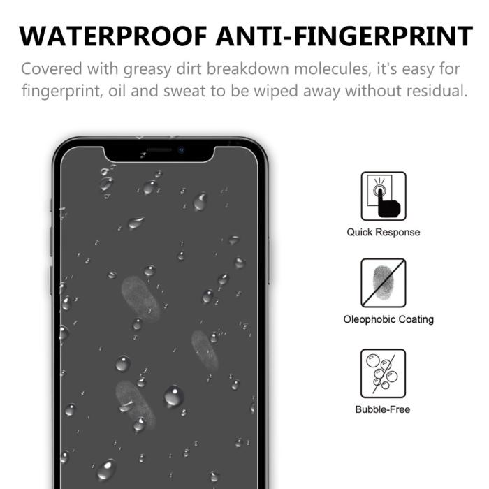 Bild 4,  iPhone 12 / 12 Pro - Skärmskydd i Härdat Glas - Teknikhallen.se