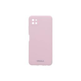 Onsala ONSALA Samsung Galaxy A22 5G Mobilskal Silikon Sand Rosa - Teknikhallen.se