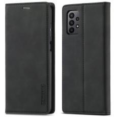 LC.IMEEKE LC.IMEEKE Samsung Galaxy A23 5G Fodral Flip L&auml;der Svart - Teknikhallen.se