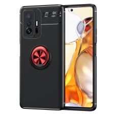  Xiaomi 11T / 11T Pro Skal Ring Svart/R&ouml;d - Teknikhallen.se