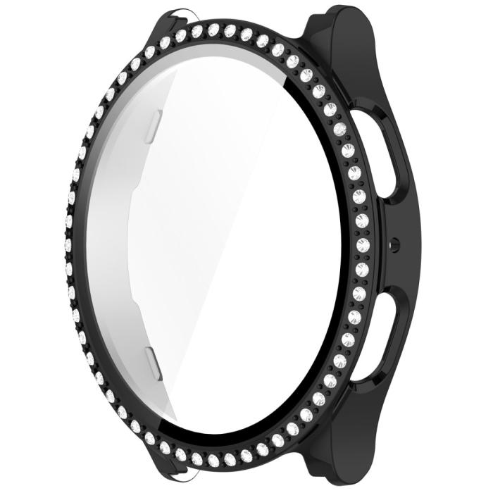 Bild 4,  Galaxy Watch 7 44 mm Skal Med Skärmskydd Strass Svart - Teknikhallen.se