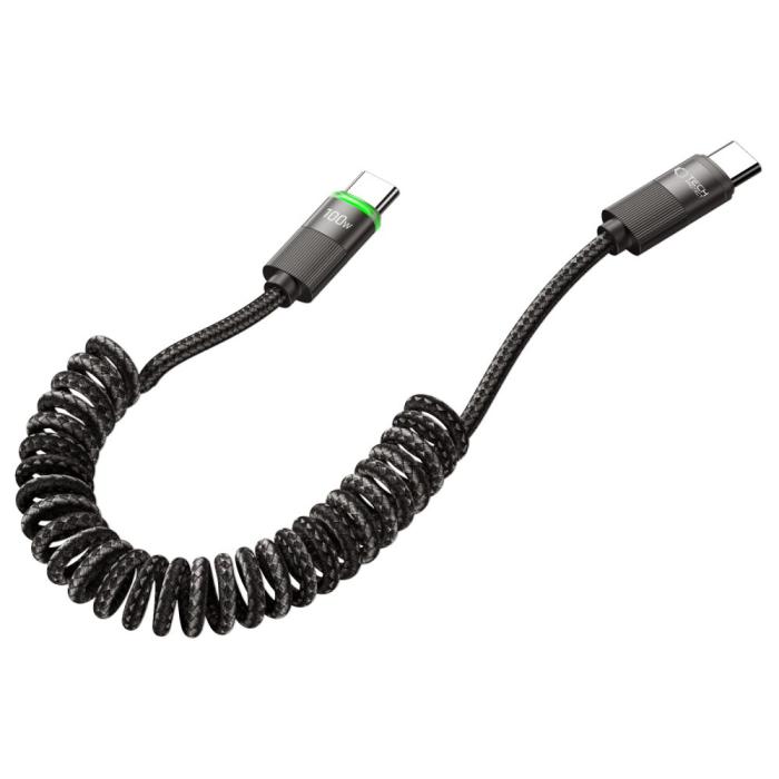 Bild 3, Tech-Protect Tech-Protect 1.8m 100W/5A PD USB-C-USB-C Kabel UltraBoost - Teknikhallen.se