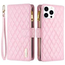 BINFEN BINFEN iPhone 16 Pro Max Fodral Diamond Multifunktionell Rosa - Teknikhallen.se
