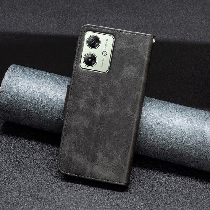 Bild 6,  Motorola Moto G54 5G Fodral Shark Solid Svart - Teknikhallen.se