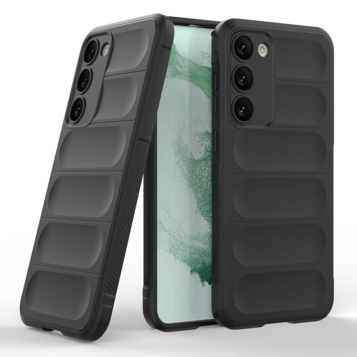Bild 2,  Samsung Galaxy S23 Plus Skal Magic Shield Svart - Teknikhallen.se