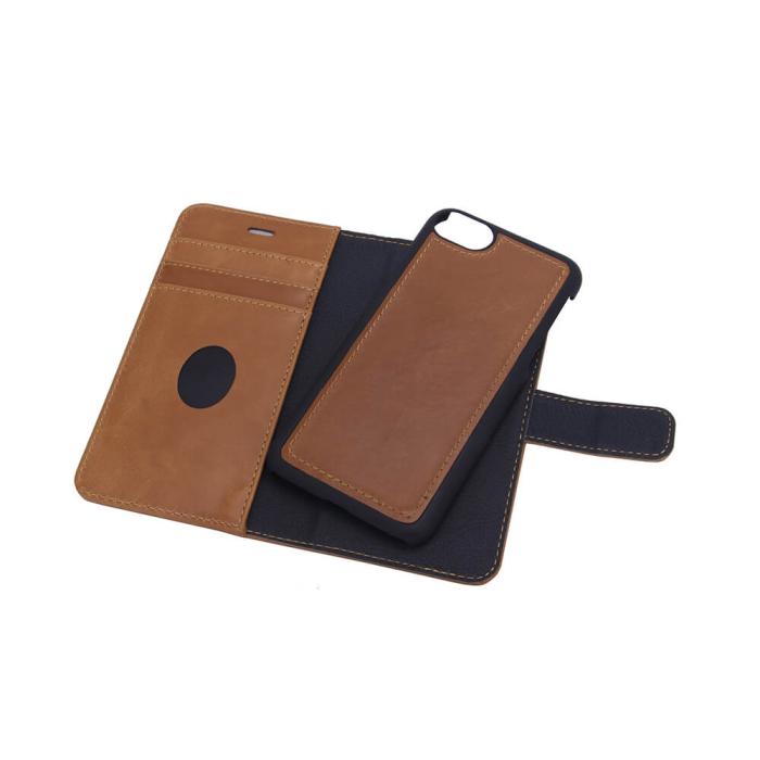 Bild 4, Radicover Radicover iPhone 7/8/SE Mobilfodral 2in1 Äkta Läder Brun - Teknikhallen.se