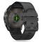 Tech-Protect Tech-Protect Garmin Fenix 5/6/6 Pro/7/8/E 47 mm Armband Silicone PU Svart - Teknikhallen.se