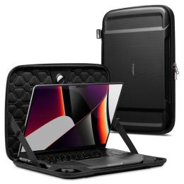 Spigen Spigen Laptop 13-14" Skyddsfodral Rugged Armor Pouch 'Pro' Svart - Teknikhallen.se