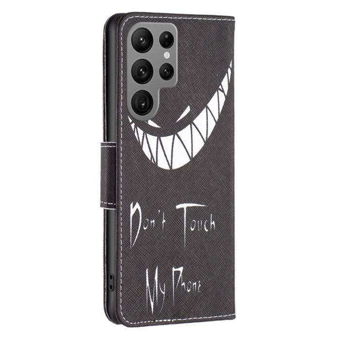 Bild 5,  Galaxy S24 Ultra Fodral Med Tryck Dont Touch - Teknikhallen.se