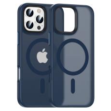  iPhone 16 Pro Max Skal MagSafe Hybrid M&ouml;rk Bl&aring; - Teknikhallen.se