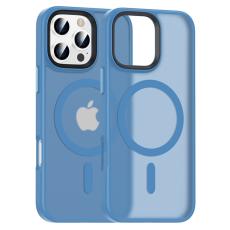  iPhone 16 Pro Max Skal MagSafe Hybrid Bl&aring; - Teknikhallen.se