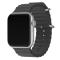 ColorPop Apple Watch 42/44/45/49 mm Armband Ocean Wave Svart - Teknikhallen.se