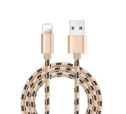  Lightning Laddning Kabel - Guld 1m - Teknikhallen.se
