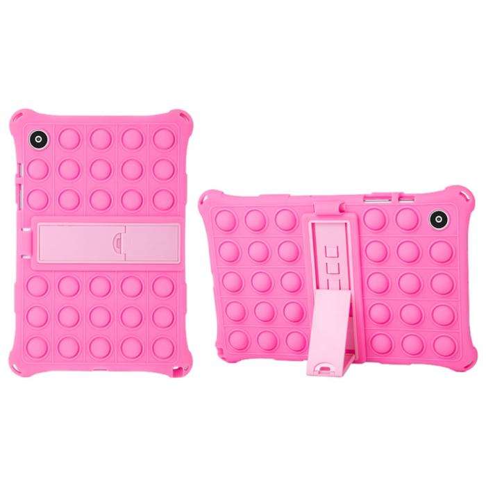 Bild 6,  Galaxy Tab A8 10.5 Skal Pop It Fidget Kickstand Rosa - Teknikhallen.se