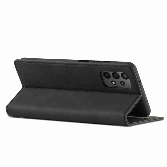 Bild 3, LC.IMEEKE LC.IMEEKE Samsung Galaxy A23 5G Fodral Flip Läder Svart - Teknikhallen.se