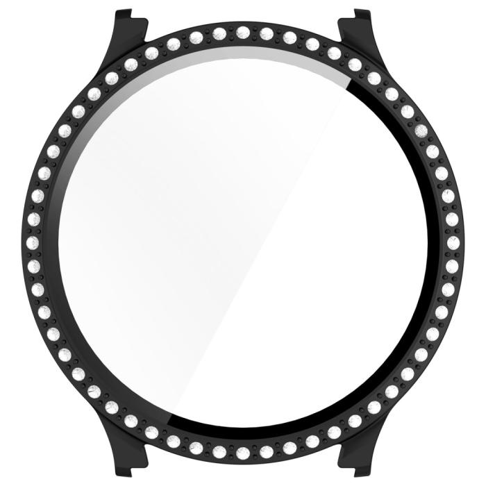 Bild 6,  Galaxy Watch 7 44 mm Skal Med Skärmskydd Strass Svart - Teknikhallen.se