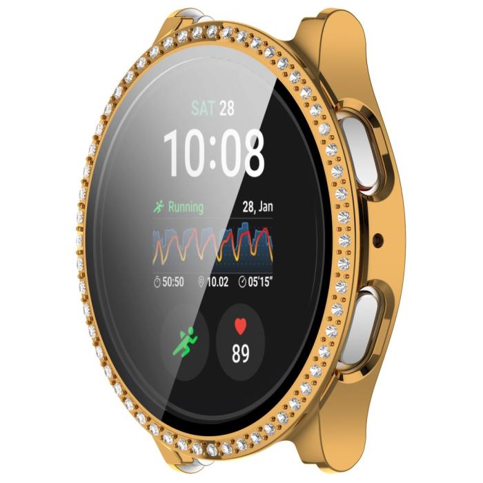 Bild 2,  Galaxy Watch 7 44 mm Skal Med Skärmskydd Strass Guld - Teknikhallen.se