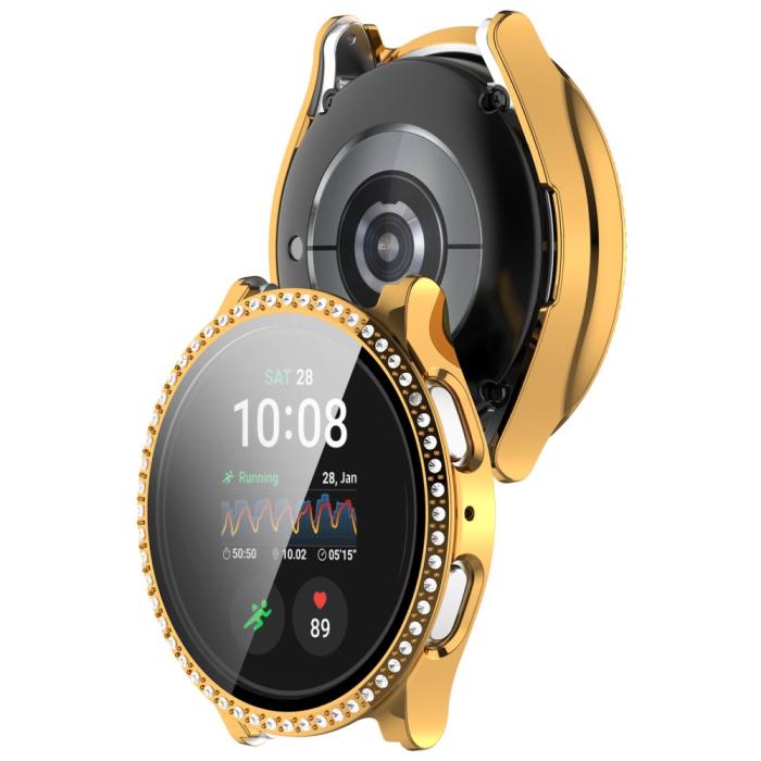 Bild 3,  Galaxy Watch 7 44 mm Skal Med Skärmskydd Strass Guld - Teknikhallen.se